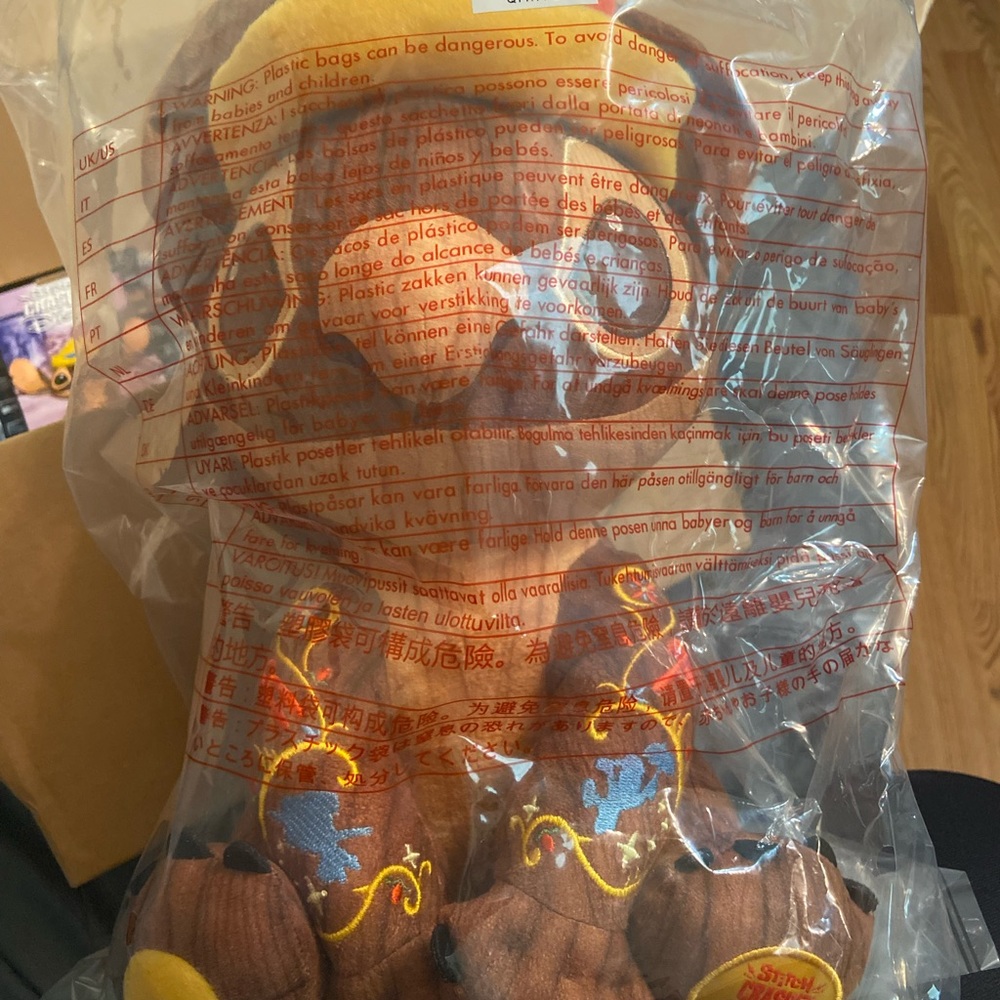 Stitch crashes plush